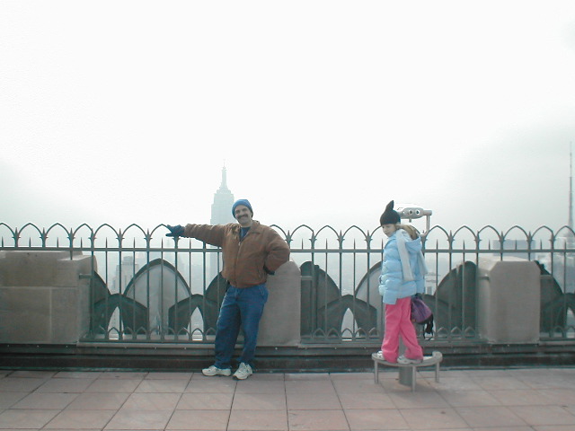 Michael and Marina on top of the Rock.JPG - OLYMPUS DIGITAL CAMERA         